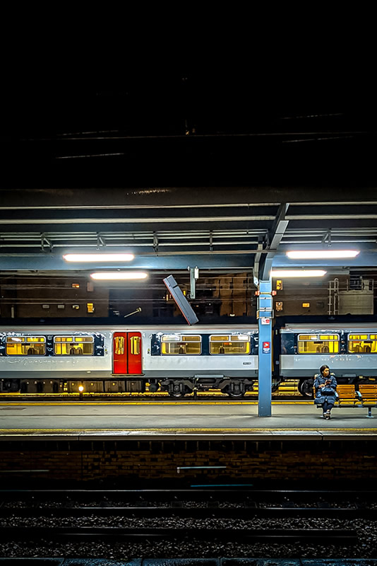 Stark Collection | The Girl Waiting on a Train