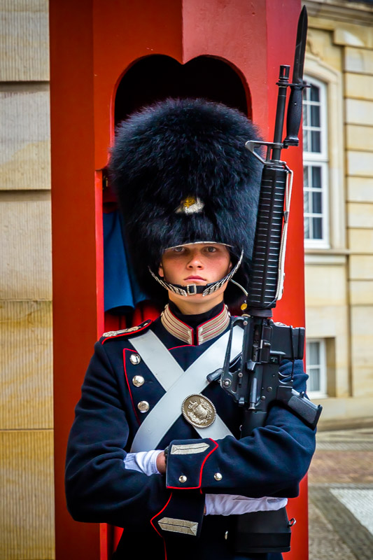 Stark Collection | Guard at the Amalienborg Palace