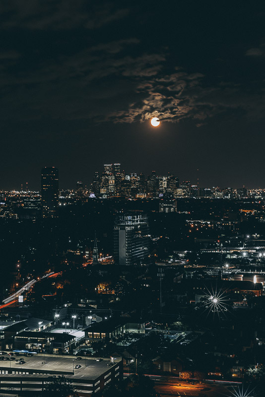 Stark Collection | Moon Over Houston