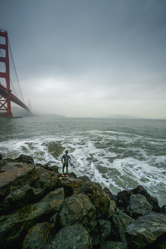 Stark Collection | Surfing the Golden Gate